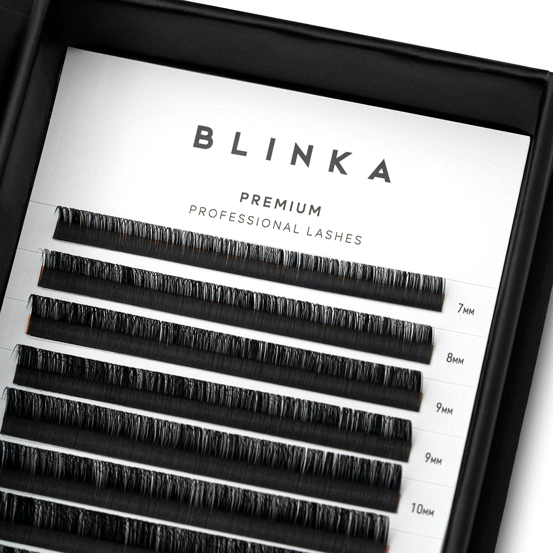 Premium Eyelash Extension - D Curl - 0,15 - Mix