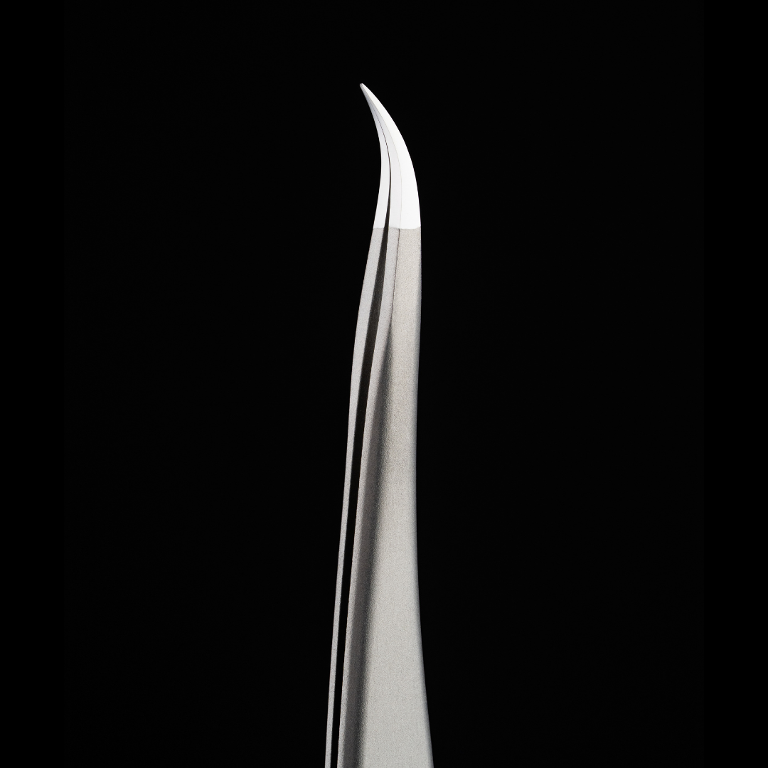 Professional Eyelash Tweezers - Curved Lash Extension
