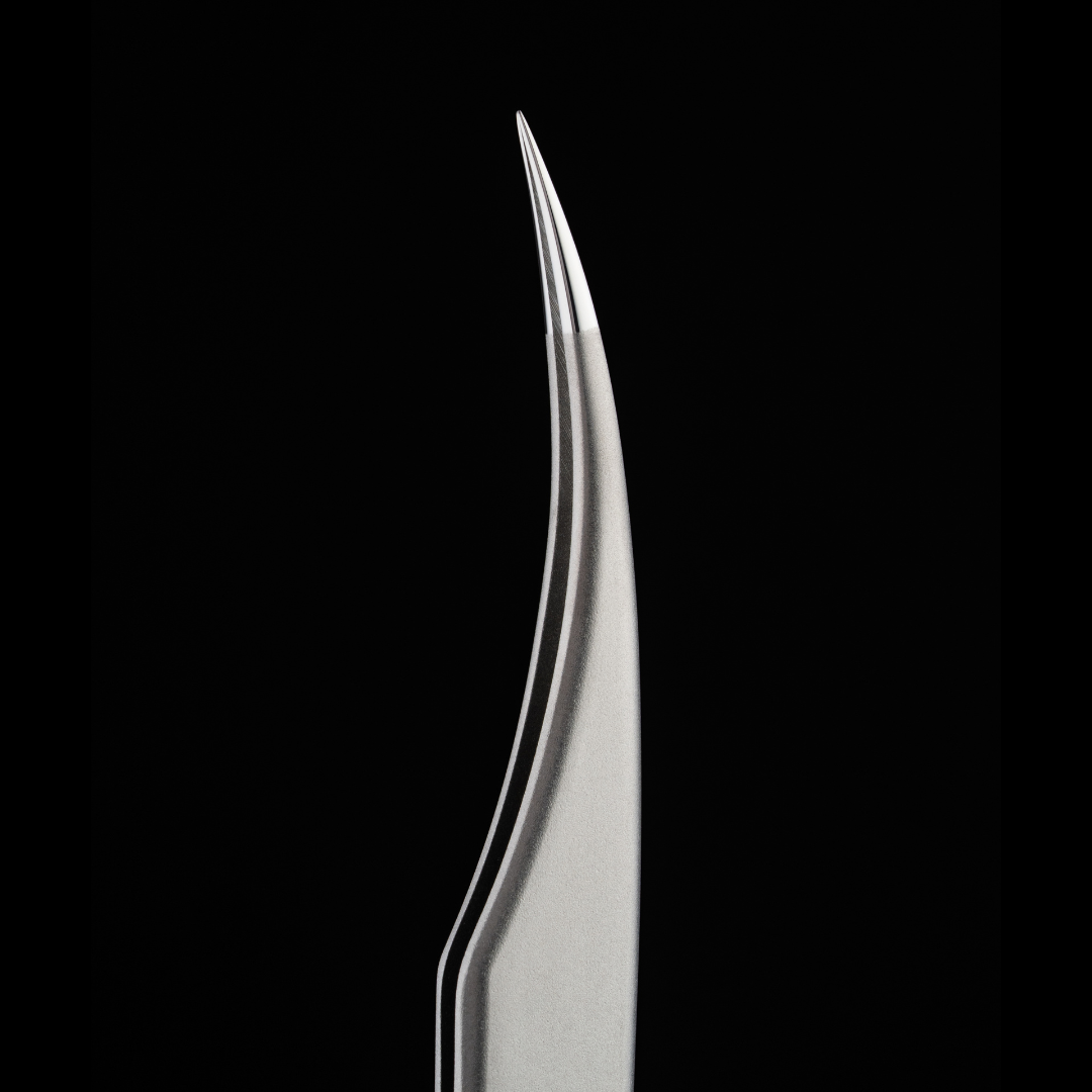 Professional Eyelash Tweezers - For Isolation - Curved
