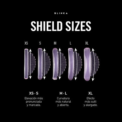 Glueless Silicone Shields - 5 Sizes