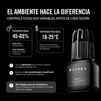 Adhesivo Para Extensiones De Pestañas Crystal 3g