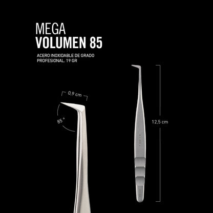 Pinza para Extensiones de Pestañas Mega Volumen 85°