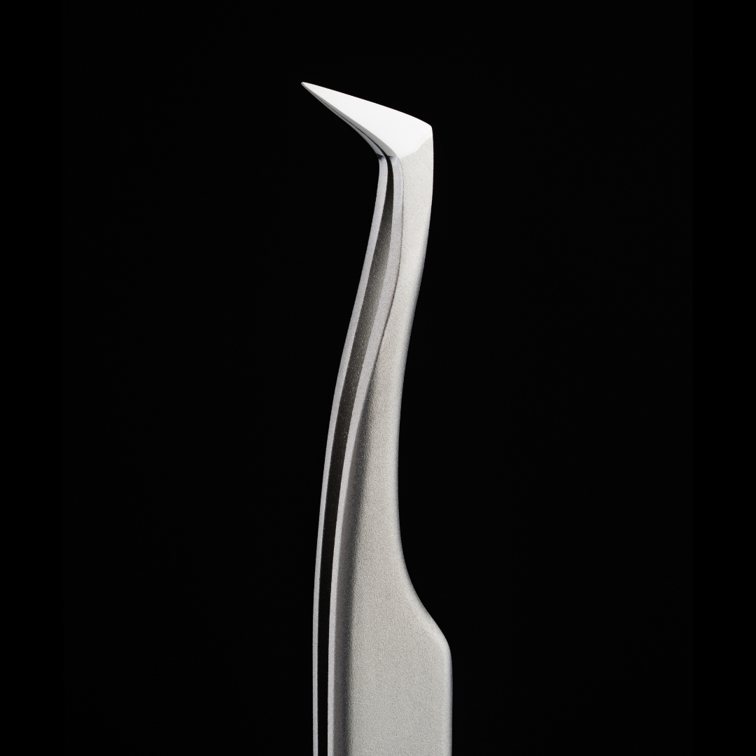 Professional Eyelash Tweezers - Mega Volume 75º