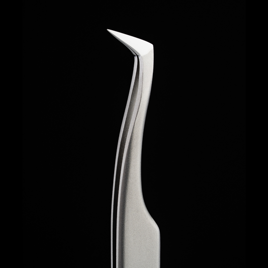 Professional Eyelash Tweezers - Mega Volume 75º